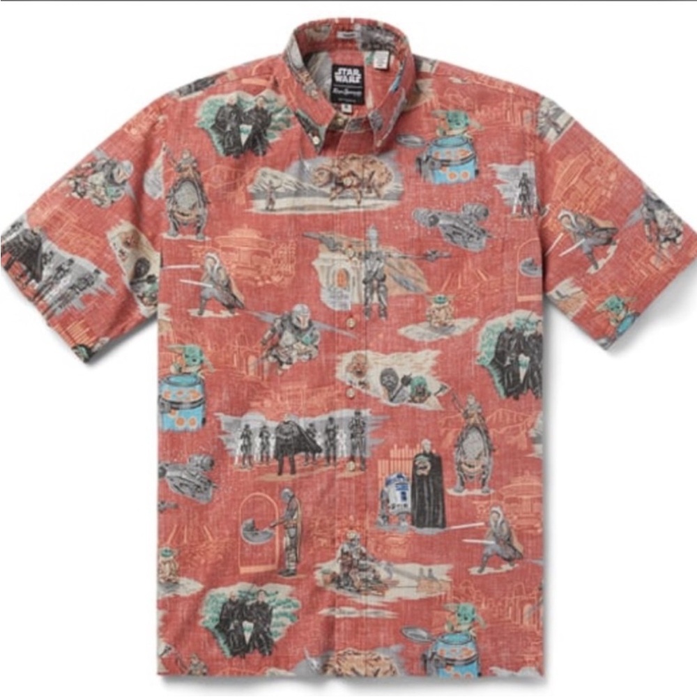 Reyn Spooner Star Wars Red Graphic Shirt